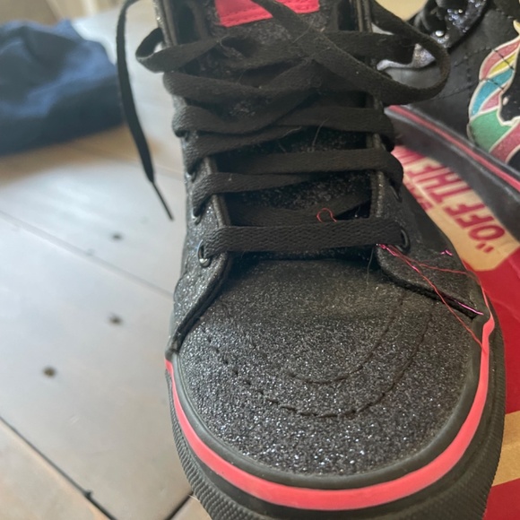 Vans Girls Glitter Unicorn High Top Sneaker - Picture 7 of 8